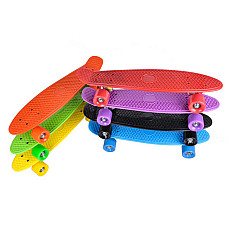 Pennyboard din plastic, roti cu lum..
