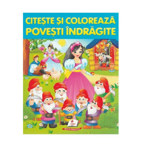 Marea carte de colorat - Alba ca Zapada