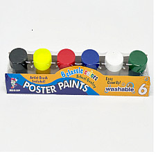Guas 6 cul-20 ml cu pensula..
