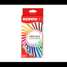 Creioane ( Kores Kromas ) 12 culori..