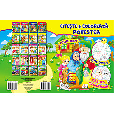Citeste si coloreaza A4 - Ridichea..