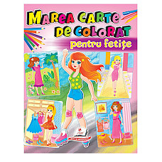 Marea carte de colorat - Pentru fet..