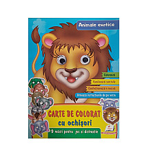 Carte de colorat cu ochisori - Anim..