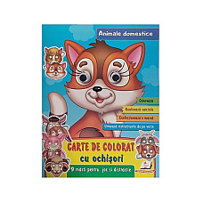 Carte de colorat cu ochisori - Anim..