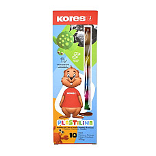 Plastilina Kores 10 culori..