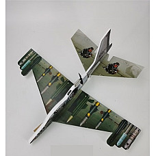 Avion cu telecomanda si lumini 40cm..