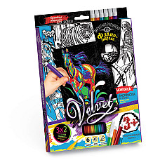 Set de creatie ( VELVET ) de colora..