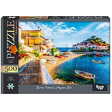 Puzzle C500-14-03 Samos Island, Aeg..