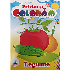 Privim si coloram - Legume..