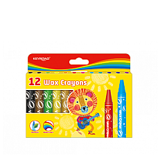 Creioane cerate keyroad 12cul Jumbo..