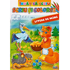 Invat sa scriu A4 - Litere de mana..