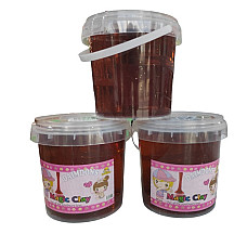 Slime o culoare cafeniu 1kg..