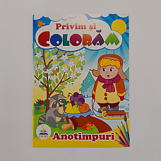 Privim si coloram - Anotimpuri..