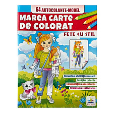 Marea cartea de colorat - Fete cu s..