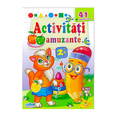 Activitati amuzante - Pisica roscat..
