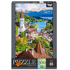 Puzzle C500-14-11 Thun castle, Swit..