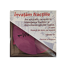 Set Invatam fractiile (pe magnet)..