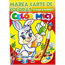 Marea carte de colorat acuarelă - C..