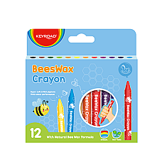 Creioane cerate keyroad 12cul Beesw..