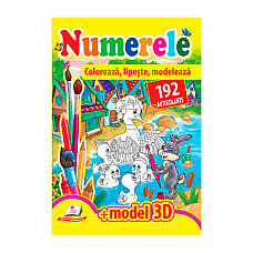 Coloreaza, lipeste, modoleaza - Num..