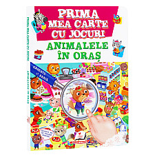 Prima mea carte cu jocuri - Animale..