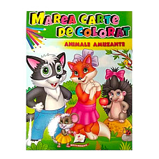 Marea carte de colorat - Animale am..