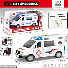 Masina autospeciala cu muzica si lu..