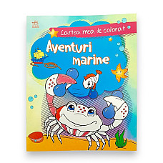 Cartea mea de colorat: Aventuri mar..