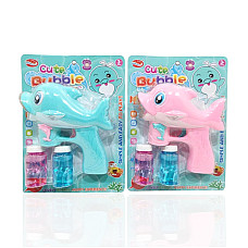 Pistol cu bule de sapun electric..