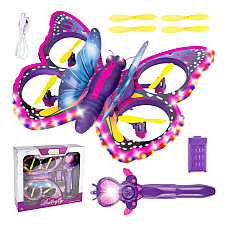 Fluture-Drona cu R/C cu sunet si lu..