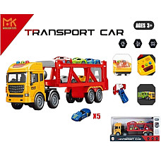 Set masini cu truck cu muzica si lu..