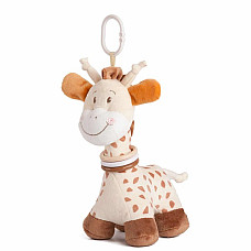 Jucarie moale girafa Heck Sr. 23 cm..