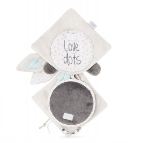 Carte moale pentru copii urs 12 cm - 0.065 kg