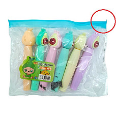 Set carioci colorate (6pcs) (cu def..