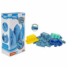 Set nisip kinetic albastru(1000gr)..