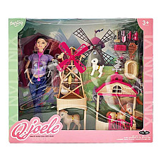 Papusa cu accesorii..