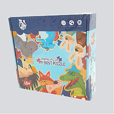 Puzzle (Cutie deteriorată)..