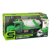 Camion cu remorca descarcare deseur..