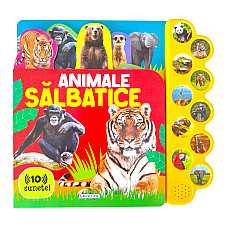 Carte cu sunte - animale salbatice ..