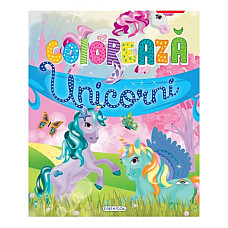 Coloreaza - Unicorni..