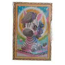 Diamond mozaic Zebra (20*30) (fara ..