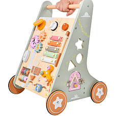 Busy board-деревянный ходунок..