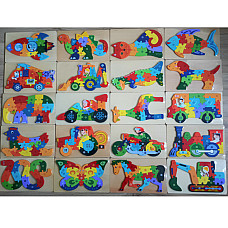 Деревянный пазл..