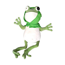 Jucarie moale broasca (Cu defect)..