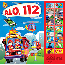 Carte cu sunete - Alo 112..