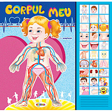 Carte cu sunete - Corpul meu..