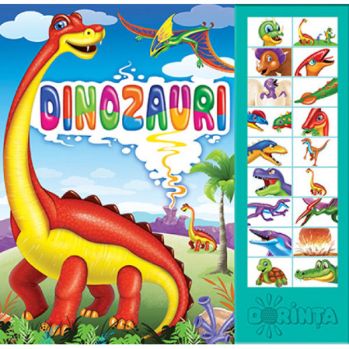 Carte cu sunete - Dinozauri