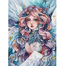 Алмазная мозаика Девушка (50*65)..