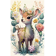 Алмазная мозаика Косуля (20*30)..