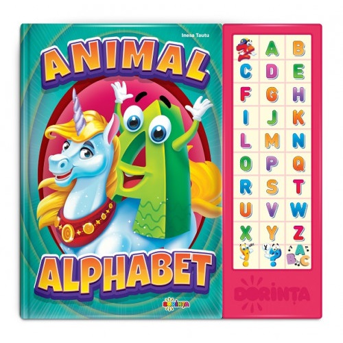 Carte cu sunete -  Animal Alphabet